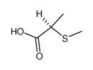 S-methyl-(2R)-mercaptopropionic acid Structure