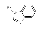 1H-Benzimidazole,1-bromo-(9CI) structure