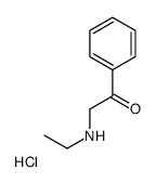 ETHANONE, 2-(ETHYLAMINO)-1-PHENYL-, HYDROCHLORIDE picture