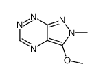 2-Methyl-3-methoxy-2H-pyrazolo[4,3-e][1,2,4]triazine Structure