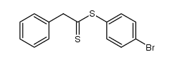 p-bromophenyl phenyldithioacetate结构式