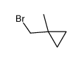 1-(溴甲基)-1-甲基环丙烷结构式
