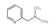 2-(Dimethylaminomethyl)pyridine structure