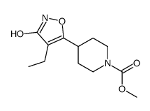 methyl 4-(4-ethyl-3-oxo-1,2-oxazol-5-yl)piperidine-1-carboxylate Structure