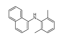 N-(2,6-dimethylphenyl)naphthalen-1-amine结构式