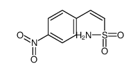 2-(4-nitrophenyl)ethenesulfonamide Structure