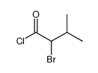 2-bromo-3-methylbutyryl chloride Structure