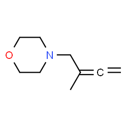 Morpholine,4-(2-methyl-2,3-butadienyl)- (9CI)结构式