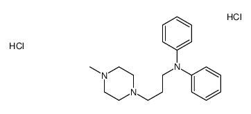 N-[3-(4-methylpiperazin-1-yl)propyl]-N-phenylaniline,dihydrochloride结构式