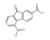 2,5-dinitrofluoren-9-one Structure