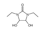 1,3-Dimethyl-4,5-dihydroxyimidazolidone-2 structure