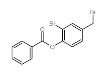 2-溴-4-溴甲基苯甲酸苯酯结构式