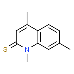 2(1H)-Quinolinethione,1,4,7-trimethyl- picture