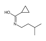 Cyclopropanecarboxamide, N-(3-methylbutyl)- (9CI)结构式