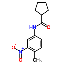 Cyclopentanecarboxamide, N-(4-methyl-3-nitrophenyl)- (9CI) picture