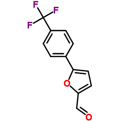 5-(4-TRIFLUOROMETHYL-PHENYL)-FURAN-2-CARBALDEHYDE Structure