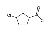 Cyclopentanecarbonyl chloride, 3-chloro- (9CI) Structure