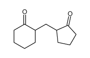 2-[(2-oxocyclopentyl)methyl]cyclohexan-1-one Structure