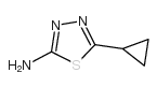 2-amino-5-cyclopropyl-1,3,4-thiadiazole Structure
