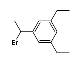 1-(1-bromoethyl)-3,5-diethylbenzene Structure