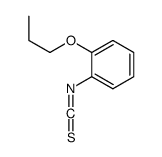 Benzene, 1-isothiocyanato-2-propoxy- (9CI) structure