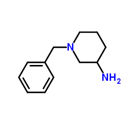 3-氨基-1-苄基哌啶结构式