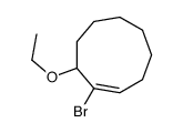 1-bromo-9-ethoxycyclononene结构式