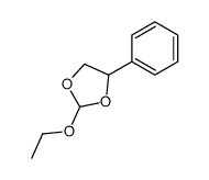 2-ethoxy-4-phenyl-1,3-dioxolane Structure