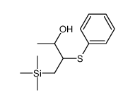 3-phenylsulfanyl-4-trimethylsilylbutan-2-ol结构式