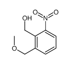 [2-(methoxymethyl)-6-nitrophenyl]methanol结构式