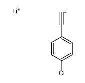 lithium,1-chloro-4-ethynylbenzene Structure