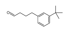 4-(3-tert-butylphenyl)butanal Structure