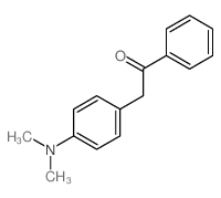 Ethanone,2-[4-(dimethylamino)phenyl]-1-phenyl- Structure