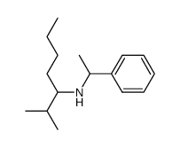 (1-Isopropyl-pentyl)-(1-phenyl-ethyl)-amine结构式