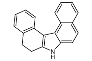 6,7-dihydro-5H-dibenzo[c,g]carbazole Structure