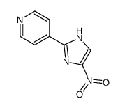 4-(5-nitro-1H-imidazol-2-yl)pyridine Structure