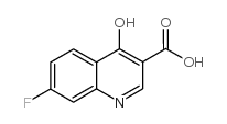 7-Fluoro-4-hydroxyquinoline-3-carboxylic acid picture