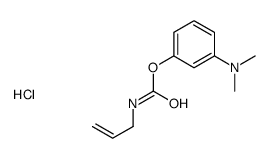 dimethyl-[3-(prop-2-enylcarbamoyloxy)phenyl]azanium,chloride结构式