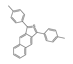 1,3-bis(4-methylphenyl)benzo[f][2]benzothiole结构式