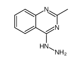 4-hydrazino-2-methylquinazoline Structure