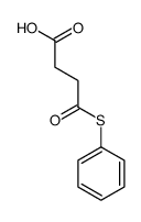 4-oxo-4-phenylsulfanylbutanoic acid结构式
