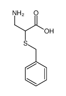 3-amino-2-benzylsulfanylpropanoic acid Structure