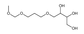 4-[3-(methoxymethoxy)propoxy]butane-1,2,3-triol Structure