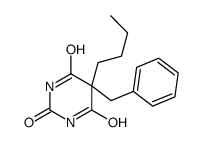 5-Benzyl-5-butyl-2,4,6(1H,3H,5H)-pyrimidinetrione结构式