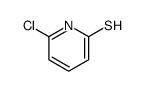 6-chloro-1H-pyridine-2-thione结构式