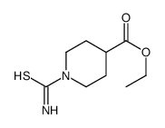 4-Piperidinecarboxylic acid,1-(aminothioxomethyl)-,ethyl ester Structure