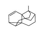 4a-methyl-1,2,3,4,4a,5,6,9a-octahydro-1,7:4,7-dimethanocyclopenta[h]cyclopropa[c]indene Structure