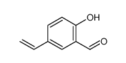 Benzaldehyde, 5-ethenyl-2-hydroxy- (9CI) Structure