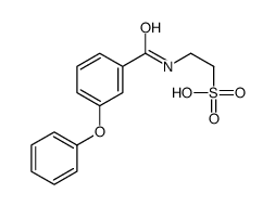 2-[(3-phenoxybenzoyl)amino]ethanesulfonic acid picture