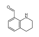 1,2,3,4-tetrahydroquinoline-8-carbaldehyde结构式